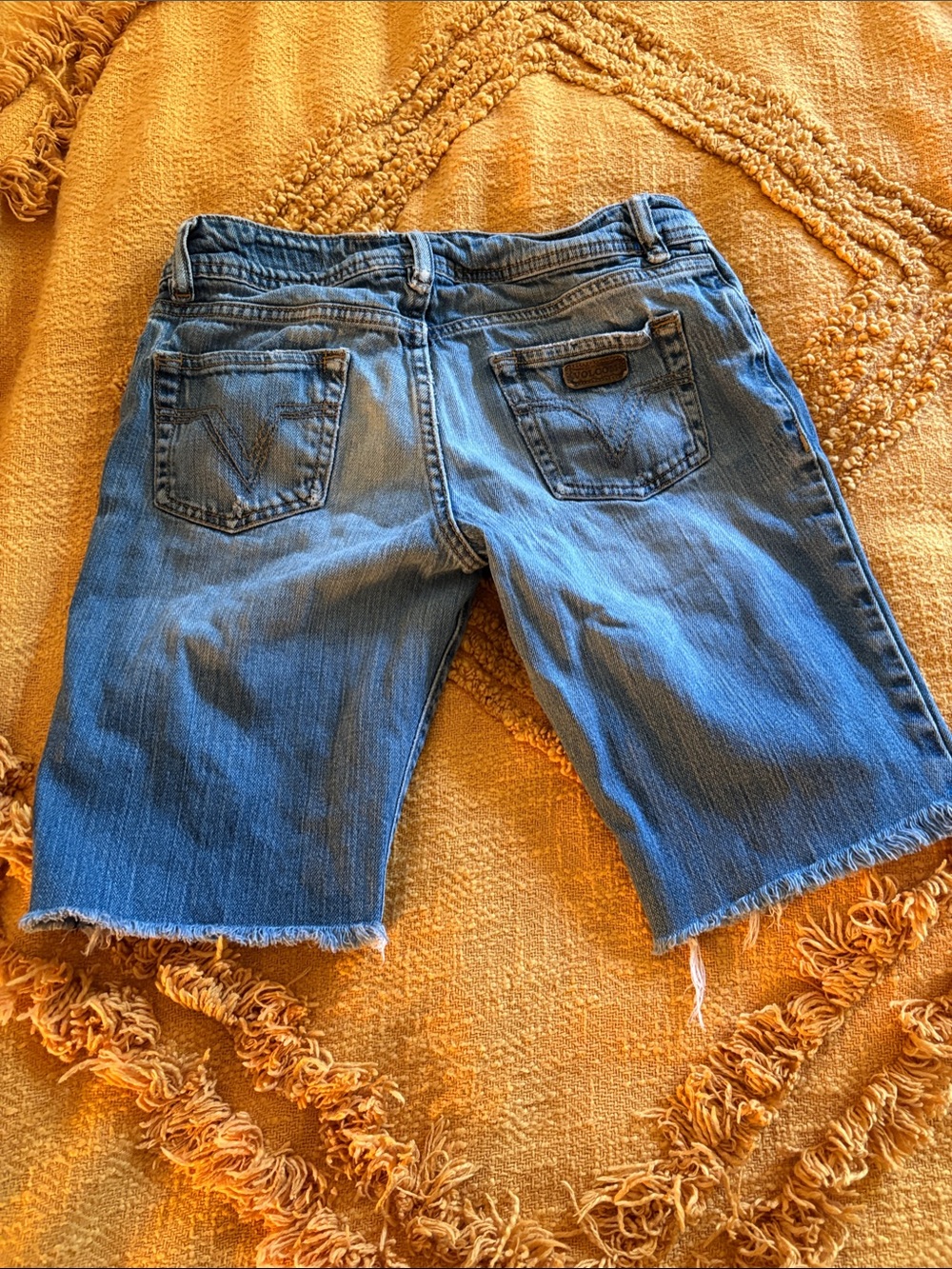 Vintage Volcom Blue Denim cut offs
